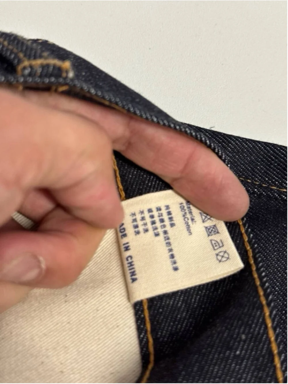 Lot 602 1969 Model Selvedge Denim Jeans Non Stock Bronson 100% Cotton W30